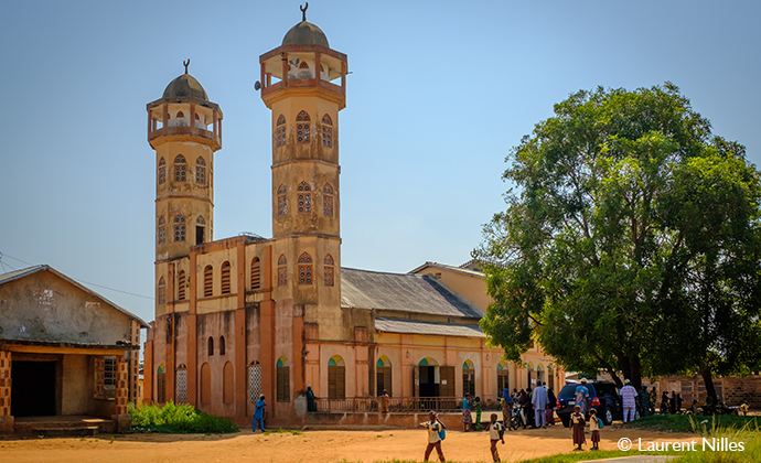 Mosque Ouidah Benin by Laurent Nilles 