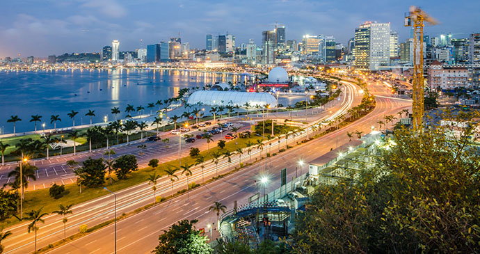 Luanda skyline, Angola by Fabian Plock, Shutterstock