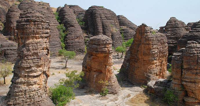Domes de Fabedougou Burkina Faso Africa by Jim O'Brien