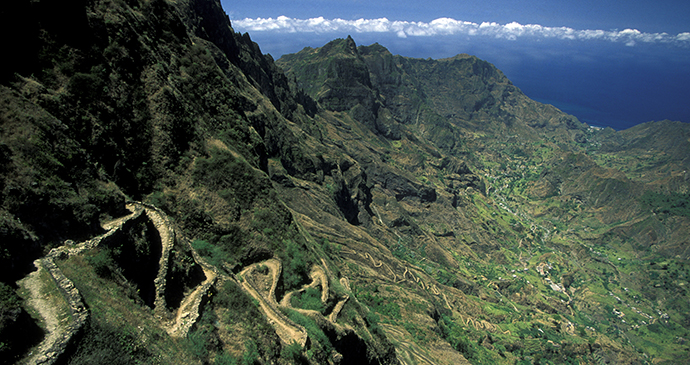 Landscape, Ponto do Sol, Santo Antao, Cape Verde