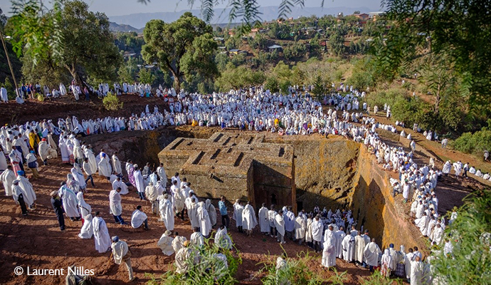 Lalibela Ethiopia by Laurent Nilles