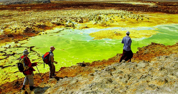 Danakil Depression, Ethiopia, Africa by Tanguy de Saint-Cyr, Shutterstock