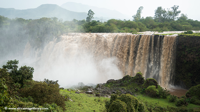 Blue Nile Falls Ethiopia by Ariadne Van Zandbergen Africa Image Library www.africaimagelibrary.com