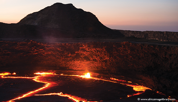 Erta Ala Danakil Depression Ethiopia by Africa Image Library