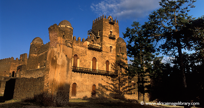 Gondar castle Ethiopia by Ariadne Van Zandbergen Africa Image Library