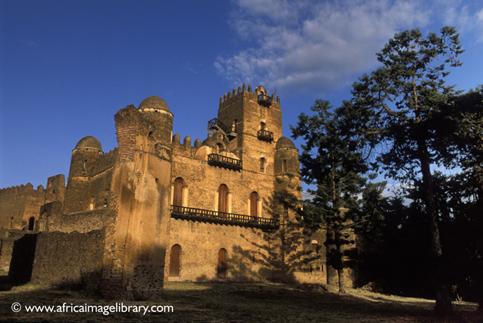 Gondar castle Ethiopia by Ariadne Van Zandbergen Africa Image Library