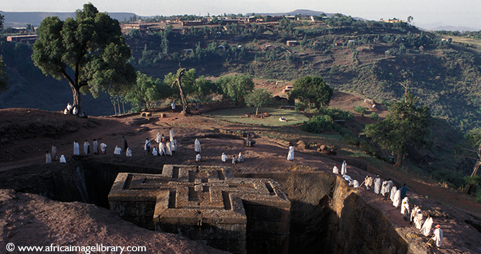 Lalibela Ethiopia by Africa Image Library Ariadne Van Zandbergen