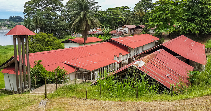 The Old Albert Schweitzer Hospital Lambaréné by Fabian Plock Shutterstock