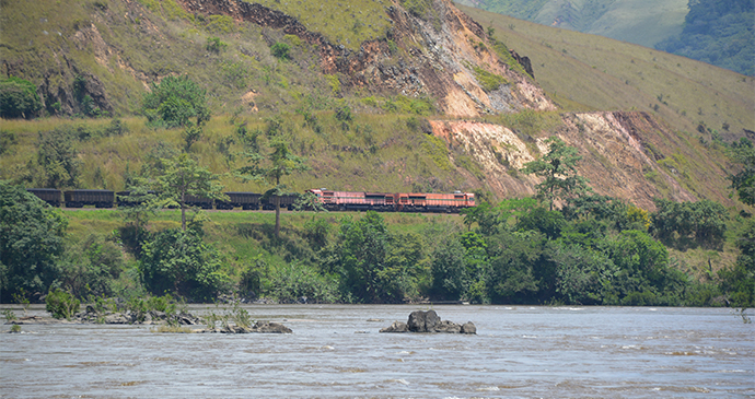 Transgabonais Railway Gabon by Stuart Jarvis