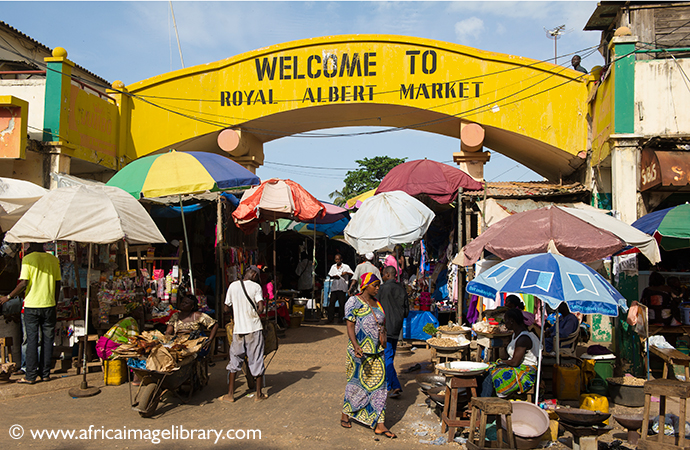 Albert Market Banjul The Gambia by Africa Image Library best markets in the world