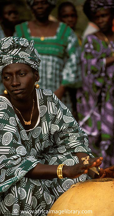 Traditional band, Roots festival, Banjul, The Gambia by Ariadne Van Zandbergen