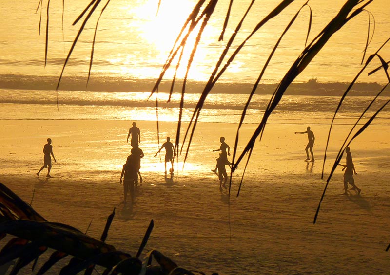 Sunset, beach, The Gambia by Bart Brouwer, Shutterstock