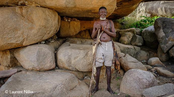 Tengziug Shrine Tongo Hills Ghana by Laurent Nilles