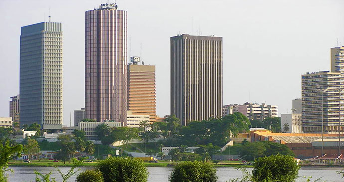Abidjan Ivory Coast by Wikimedia Commons