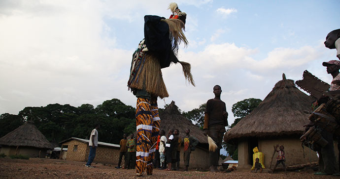 Dancers Dan Godufu Ivory Coast by Alex Sebley