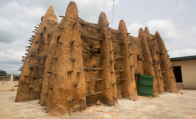 Sorobango Mosque Ivory Coast by Boris Kester