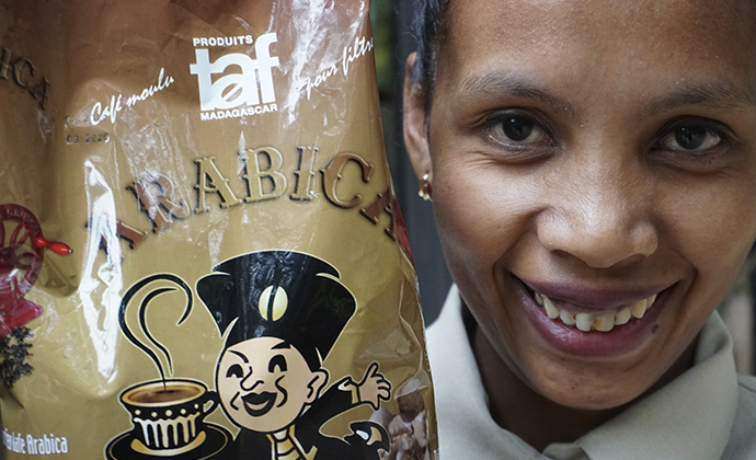 TAF Le Gourmet coffee Madagascar by Nicole Motteux