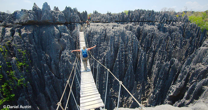 Tsingy de Bemaraha Madagascar by Daniel Austin