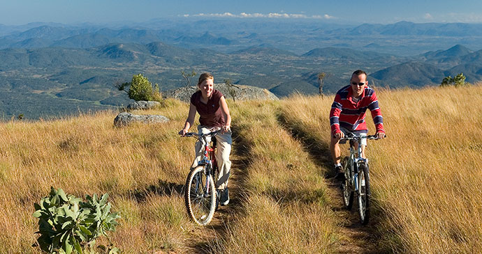 Mountain biking Nyika Plateau Malawi by © Malawi Tourism