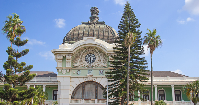 Maputo train station Mozambique by Fedor Selivanov, Shutterstock