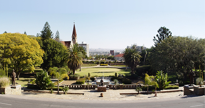 Parlamentsgarden, Windhoek, Namibia by WikimediCommons