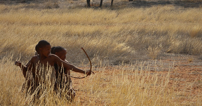 Bushmen Kalahari Namibia by Frank Vassen Flickr