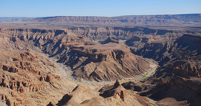 Fish River Canyon Namibia by Tricia Hayne most impressive geological features