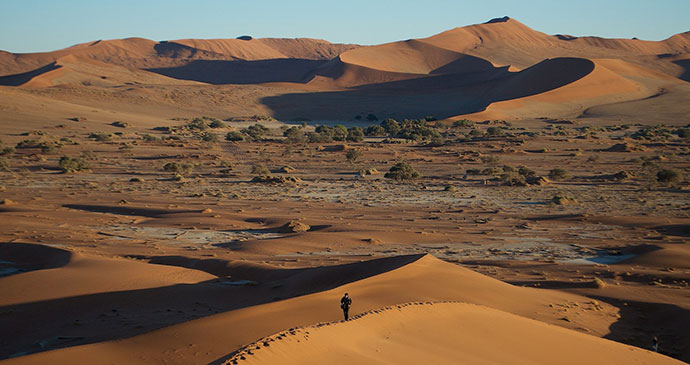 the vast Namib desert by Namibia Tourism