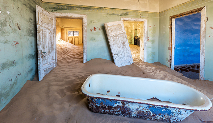 Kolmanskop Namibia by Kanuman Shutterstock