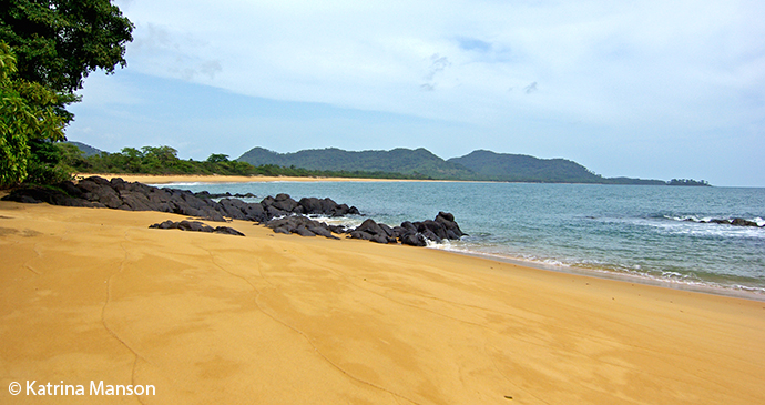 John Obey beach Sierra Leone by Katrina Manson