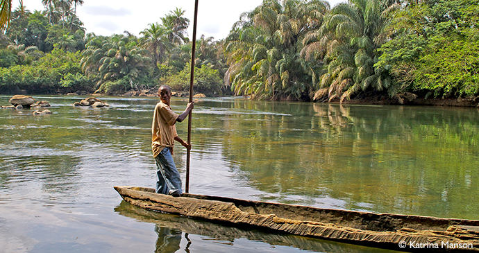 Tiwai Island Sierra Leone by Katrina Manson