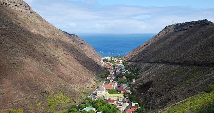 Jamestown St Helena by Tricia Hayne