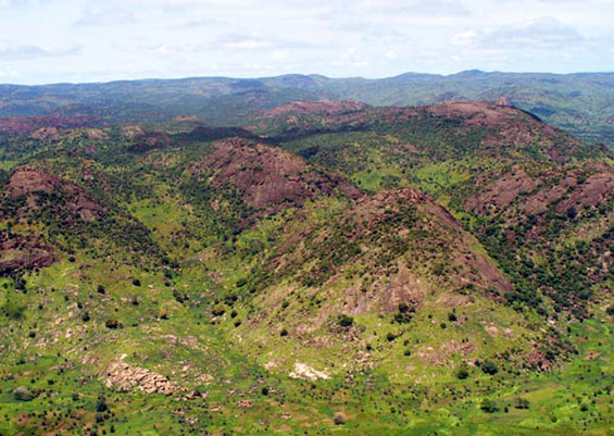 nuba mountains sudan africa by Andreas31 wikipedia