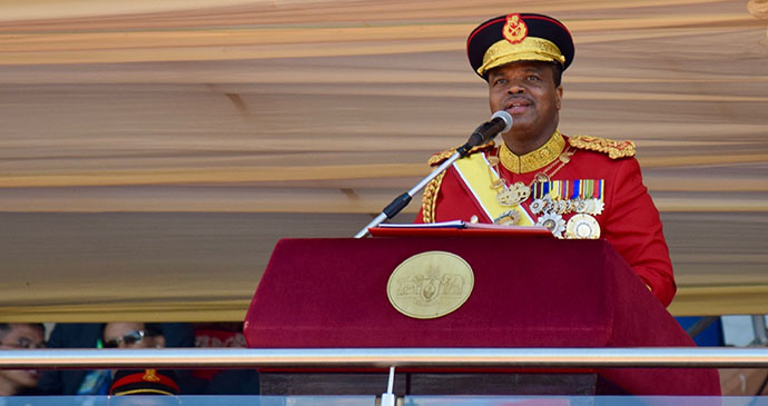 Mswati III, Swaziland by Sophie Ibbotson