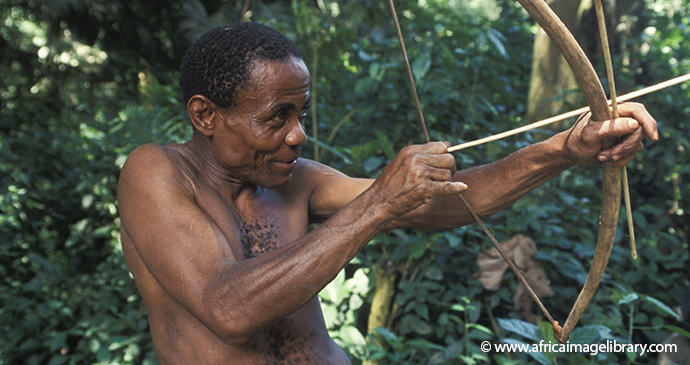 Batwa hunter-gatherer group Ariadne Van Zandbergen