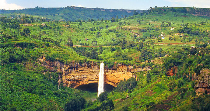 Sipi Falls Elgon Uganda 