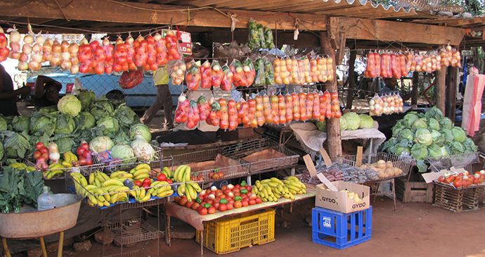 Fruit Stall Zimbabwe by Wild Horizons