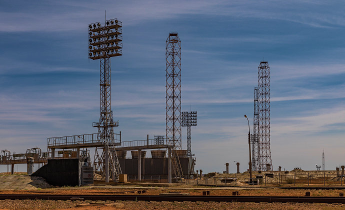 Baikonur Cosmodrome Kyzylorda Region Kazakhstan by Ninara CC-BY