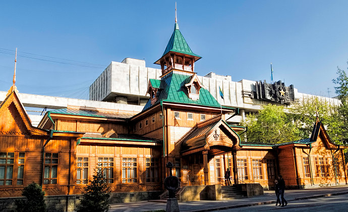 Museum of Kazakh National Musical Instruments Almaty Kazakhstan by Dan Lundberg CC-BY-SA