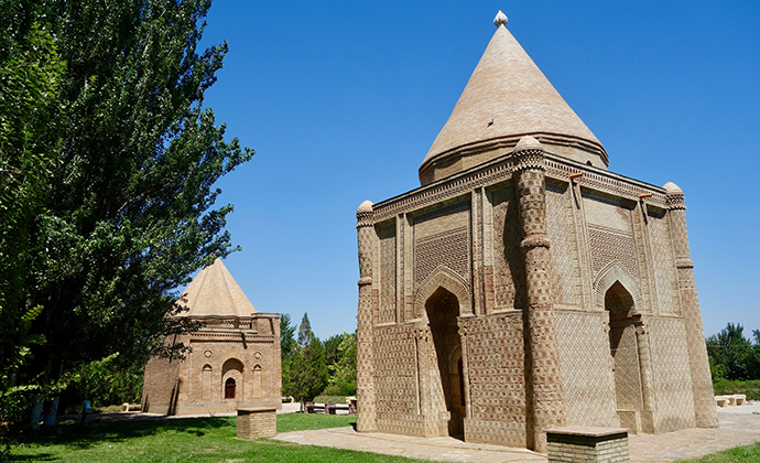 Mausoleum of Aisha Bibi Jambyl Region Kazakhstan by Maria Oleynik