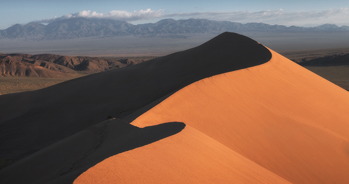 Singing Sand Dune Altyn-Emel National Park Almaty Region Kazakhstan by Sergey Terekhov