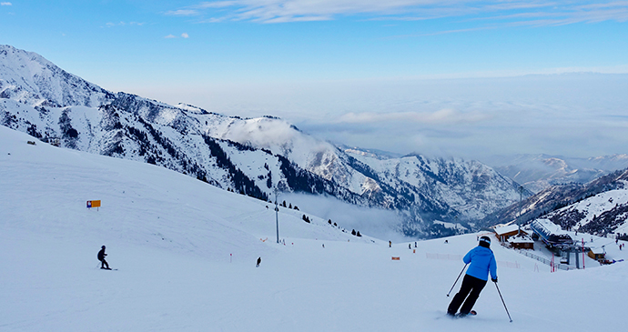 Shymbulak ski resort Almaty Kazakhstan by Maria Oleynik 