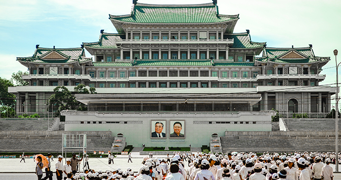 Grand People's Study House Kim Il Sung Square Pyongyang North Korea by Chingtung Lee, Shutterstock