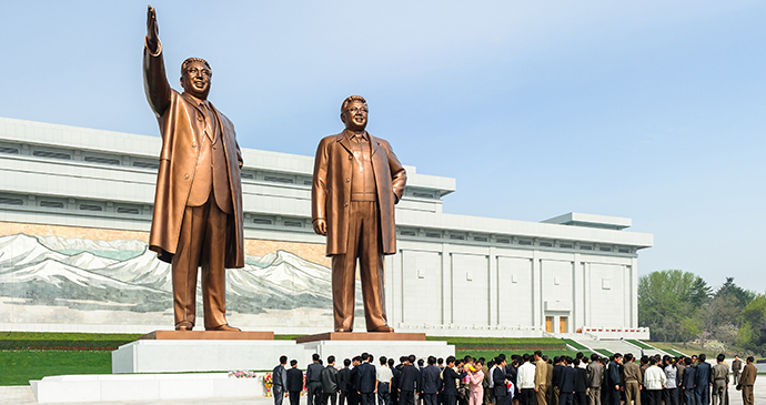 Mansudae Grand Monument Pyongyang North Korea by Anton Ivanov, Shutterstock