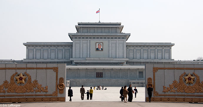 The Kumsusan Memorial Palace of the Sun Pyongyang North Korea by Eric Lafforgue