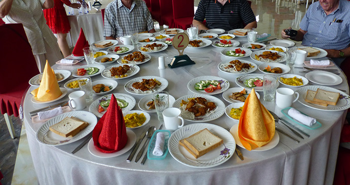 North Korean food, North Korea © Hilary Bradt