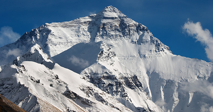 Everest’s north face Tibet China by Dmitry-Pichugin, Shutterstock