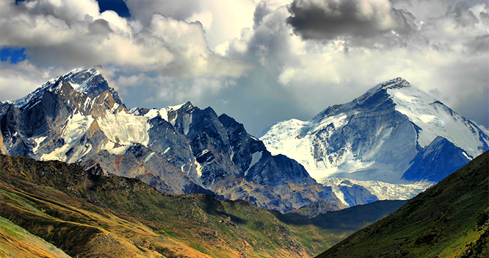 The Nun Massif in Zanskar.