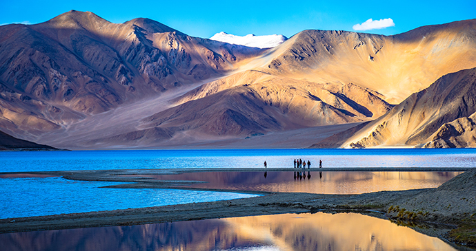 Pangong Tso Ladakh India by Chris Piason Shutterstock