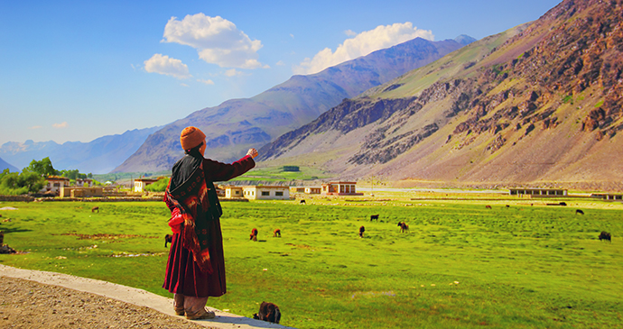 Herder Suru Valley Zanskar India by Natalia Davidovich, Shutterstock